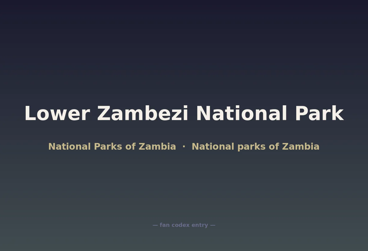 Lower Zambezi National Park